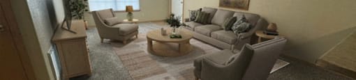 Spacious Living Room