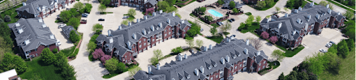 Luxury apartments conveniently located in Urbandale Iowa with scenic views