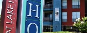 Soho Apartments signage
