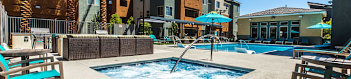Pool at THE SOLANA APARTMENT HOMES, Las Vegas, NV
