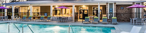 the swimming pool at the resort at governors crossing