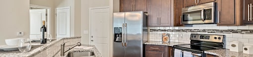 Beautiful Kitchen at The Village Lofts  in Greensboro, NC