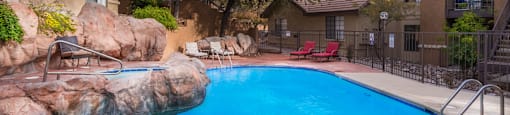 Arboretum lounge by the pool View