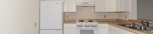 Spacious cooking spaces at Westminster Senior Apartment Homes