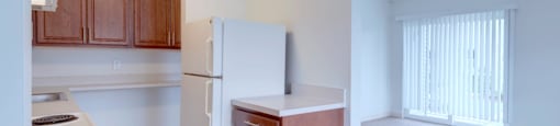 Apartment Kitchen and Living Room.at The Oak at Island Creek Village, Duxbury, MA 02050