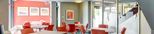 Community Room With Sitting Area. at Dorado Apartments, Yonkers, NY, 10701