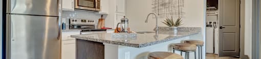 Stainless Steel Appliances with luxury Finishesat Latitude at South Portland Apartment, Maine, 04106