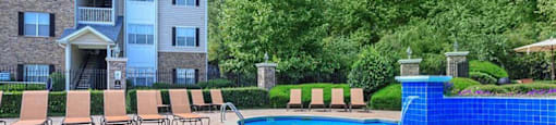 Resort style pool