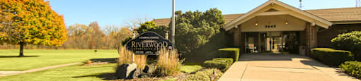 Beautiful Entrance at Lansing Riverwood, LLC, Lansing, IL, Illinois, 60438