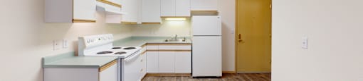 Kitchen appliances at Alderwood Court in Lynnwood WA