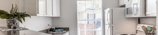 Kitchen cabinets at Hollow Creek in Conroe TX