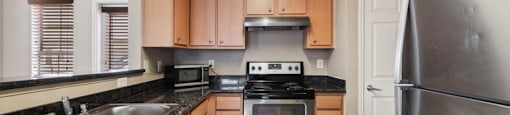 Kitchen appliances at Parkway Ranch Rental Homes in Houston TX