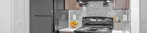 Kitchen at Cedar Grove Apartments in Miami FL
