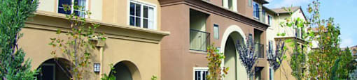 exterior of the building  at Muirlands at Windemere in San Ramon, CA