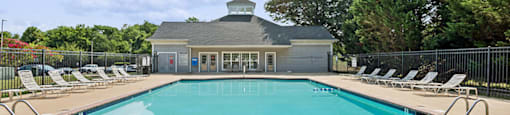 Outdoor Pool at Weston Circle Apartments in Fredericksburg VA