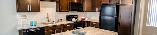 Spacious Kitchen in East Lansing Apartments near Michigan State University | Beech Townhomes