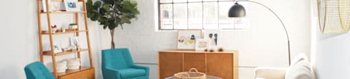 The Seaboard Building Living Room