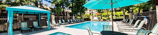 Pool at SERRANO HIGHLANDS APARTMENT HOMES, California, 92630-7006