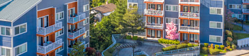 Exterior View Of Property at Newberry Square Apartments, Lynnwood, WA, 98087