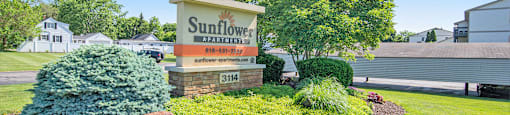 sunflower property sign 