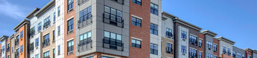 Apartment Exterior View at One Harrison, Harrison, NJ, 07029