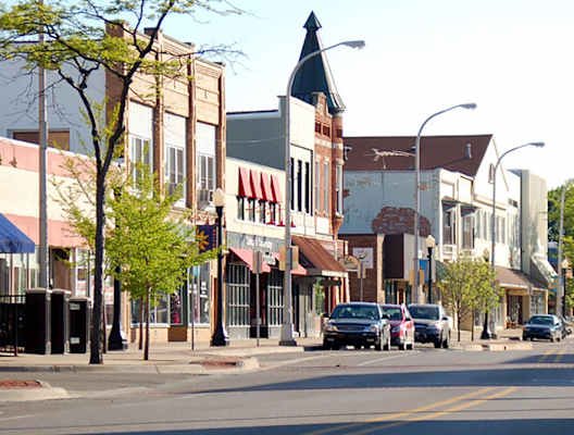 Downtown Lapeer near Turrill Estates Lapeer Michigan