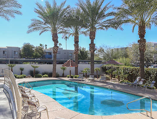 pool, pool patio at Villa Contento Apartments in Scottsdale, AZ