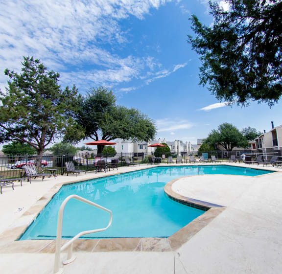 Invigorating Swimming Pool at Aviare Place in Midland, TX