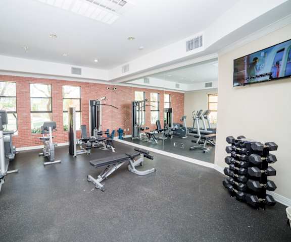 Modern Fitness Center at Medici Apartment Homes, Bermuda Dunes