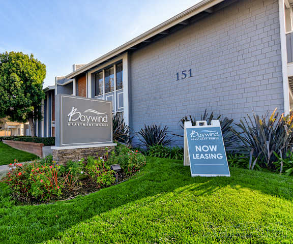 Baywind Apartments in Costa Mesa, CA front entry