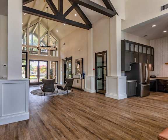 lobby at park creek apartments