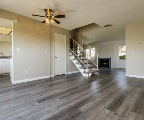 Cypress Park Apartments Empty Apartment Living Room
