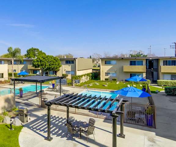 Cypress Park Apartments Exterior Aerial View