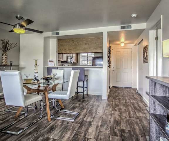 living to kitchen View at Silver Bay Apartments, Boise, 83703
