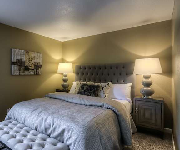 Bedroom Interior at Waverly Gardens Apartments, Portland, OR