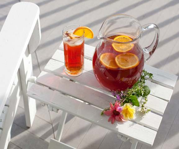Chair and Ice Tea