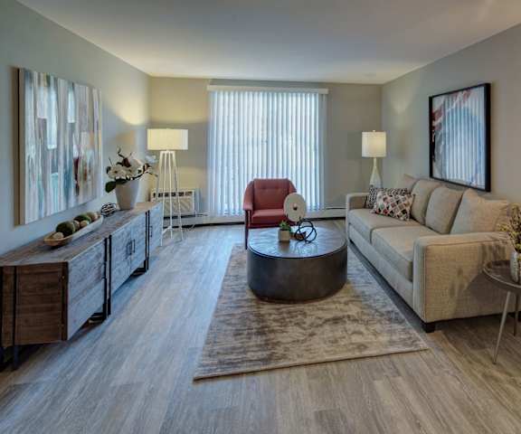 furnished apartment living room 