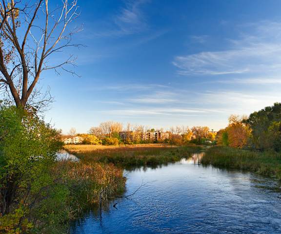 River at Knollwood Towers West  Apartments, Hopkins, Minnesota