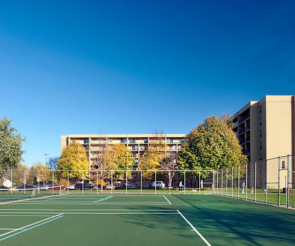 Basketball Court at Knollwood Towers West  Apartments, Hopkins, 55343