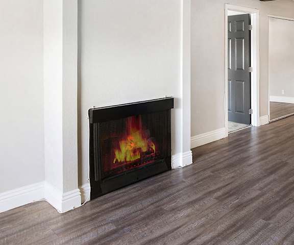 Fireplace Sitting Area at Pacific Trails Luxury Apartment Homes, California