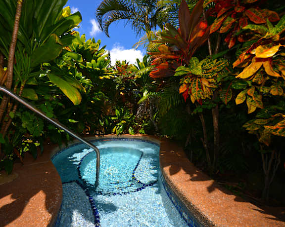 Coconut Inn spa area 
