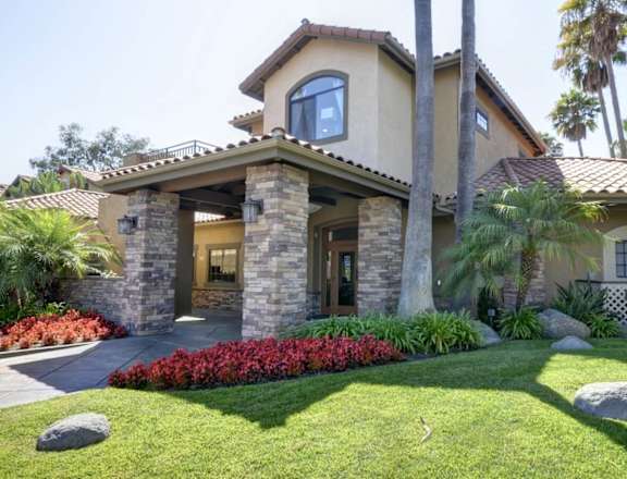 Side of building at Bella Terra, California, 92081