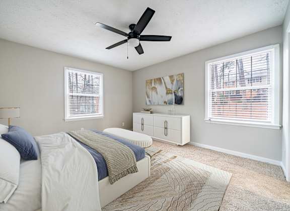 Primary Bedroom at Mountain Place Apartments, Georgia, 30083