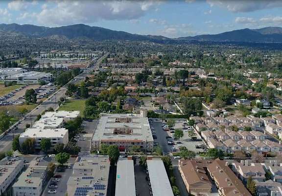 Ariel View at Park Merridy, Northridge, CA
