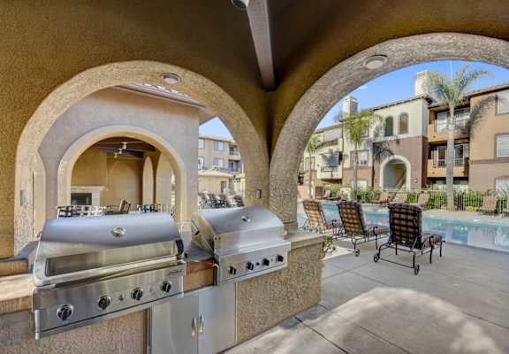 BBQ Area at The Missions at Rio Vista, San Diego, CA