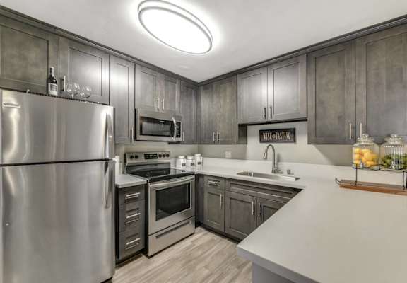 kitchen at Santee Villas, California, 92071