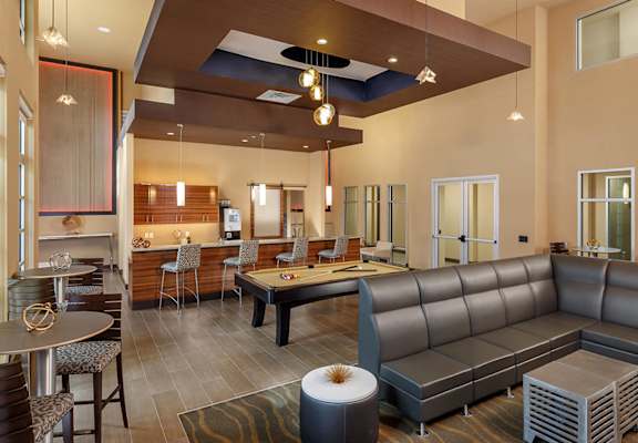indoor seating area