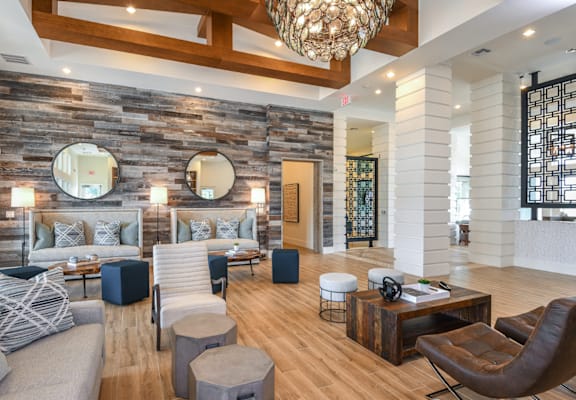 Clubhouse at Lenox at Bloomingdale Luxury Apartments in Riverview FL