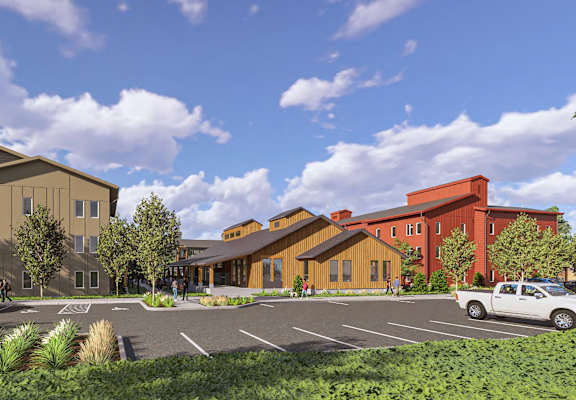 Stratus Village Entrance