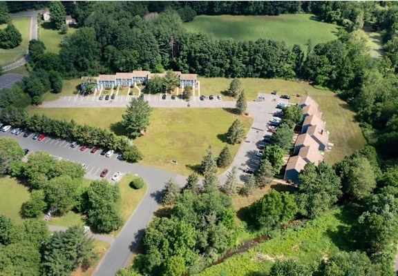 Drone View at Arbor Commons, Ellington, Connecticut